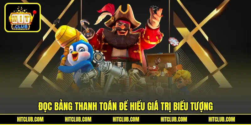 Đọc bảng thanh toán để hiểu giá trị biểu tượng Đọc bảng thanh toán để hiểu giá trị biểu tượng